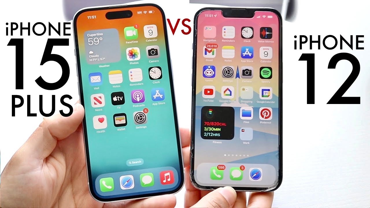 iPhone 15 Plus Vs iPhone 12! (Comparison) (Review)