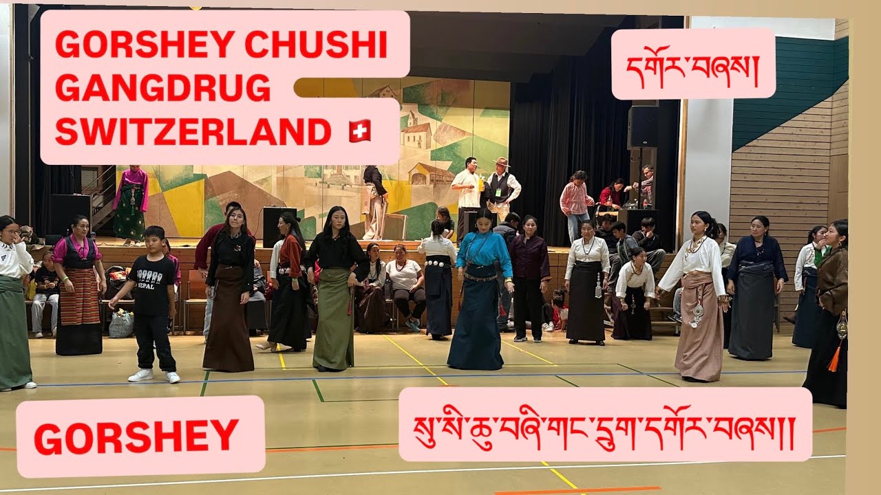 GORSHEY CHUSHI GANGDRUG SWITZERLAND 🇨🇭 #tibetenvlogger #tibetenyoutuber #2025 