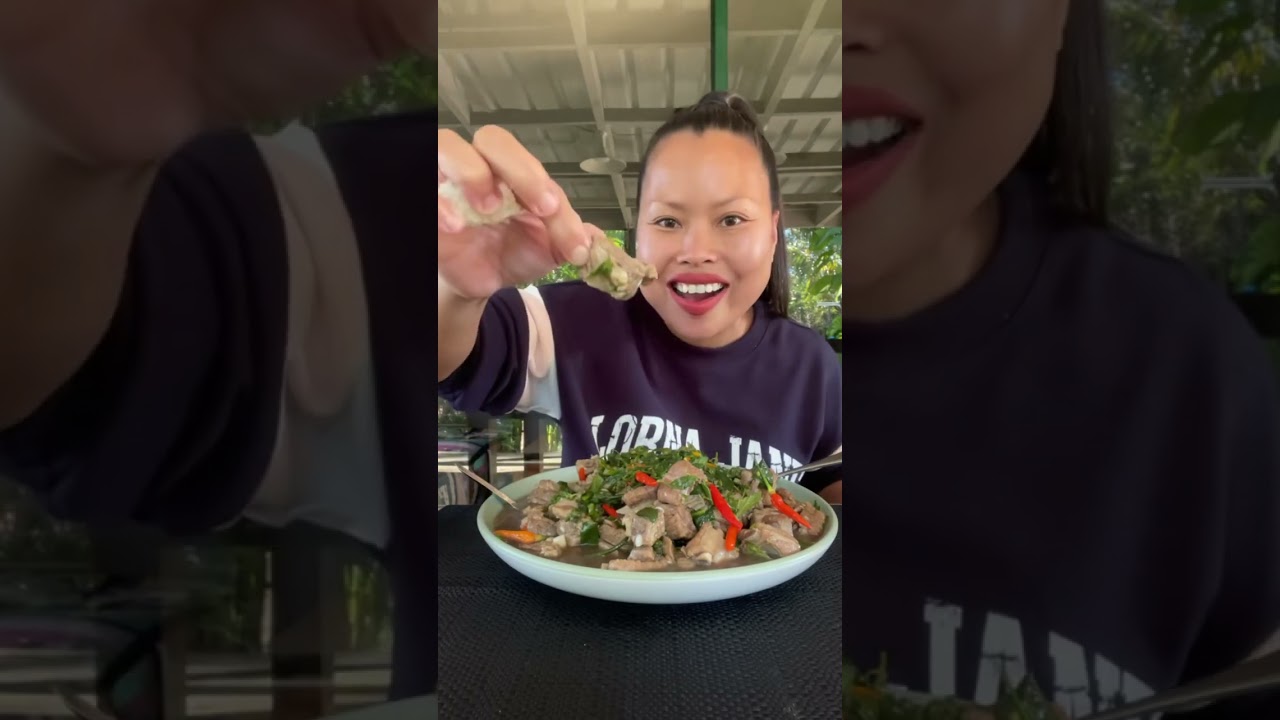 อาหารอีสานแซ่บๆที่ออสเตรเลียจ้า😋 #ปลาร้าครูนงค์ #mukbang #foodnerd #koreanfood #thaifood #eatingshow