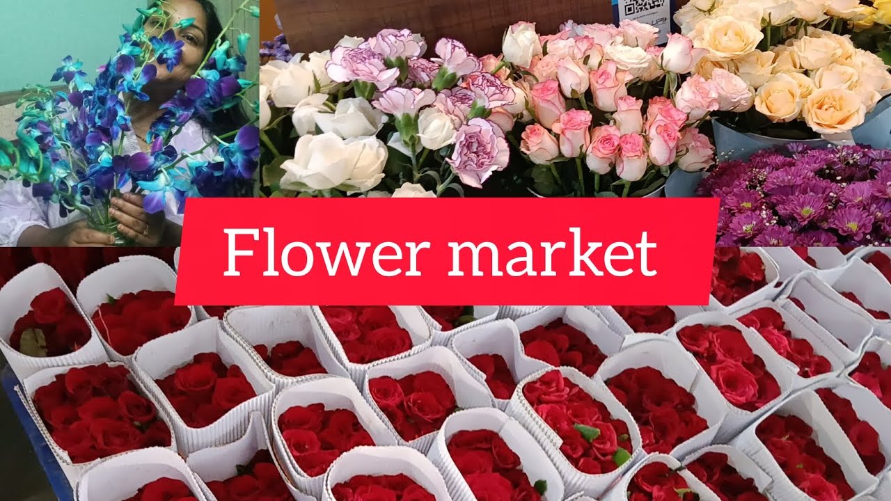 Flower market in lucknow #kisanmandi #lucknowvlog 