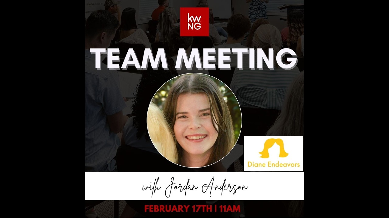Team Meeting with Jordan Anderson