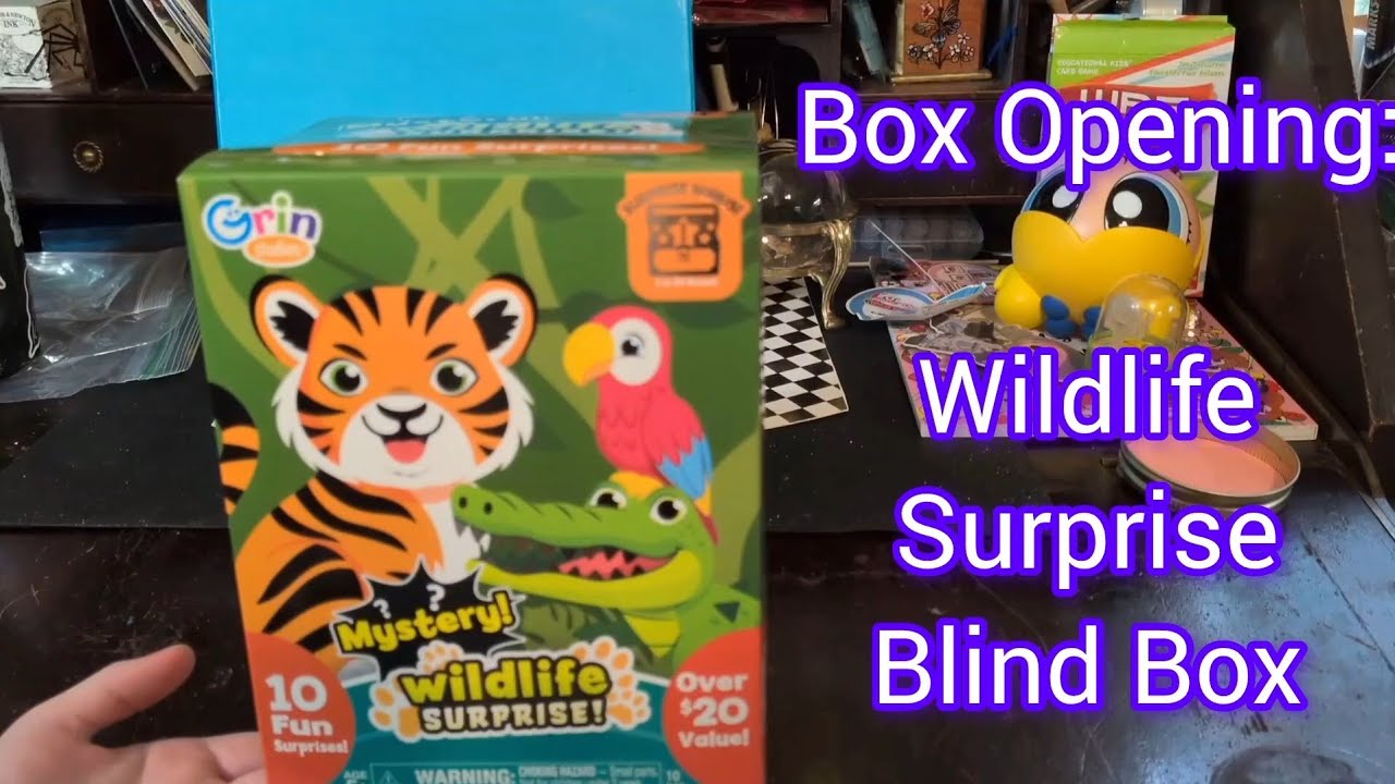 Box Opening: Wildlife Surprise Blind Box