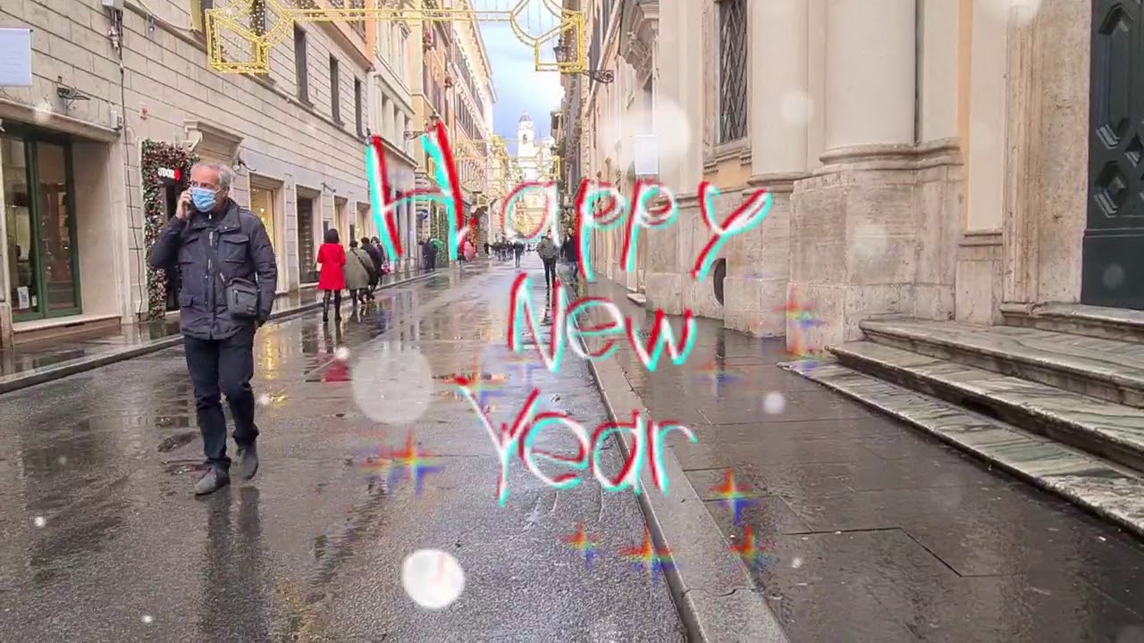 Piazza di Spagna Roma ITLYA  30/12/2020 👍😉😉😉🤩