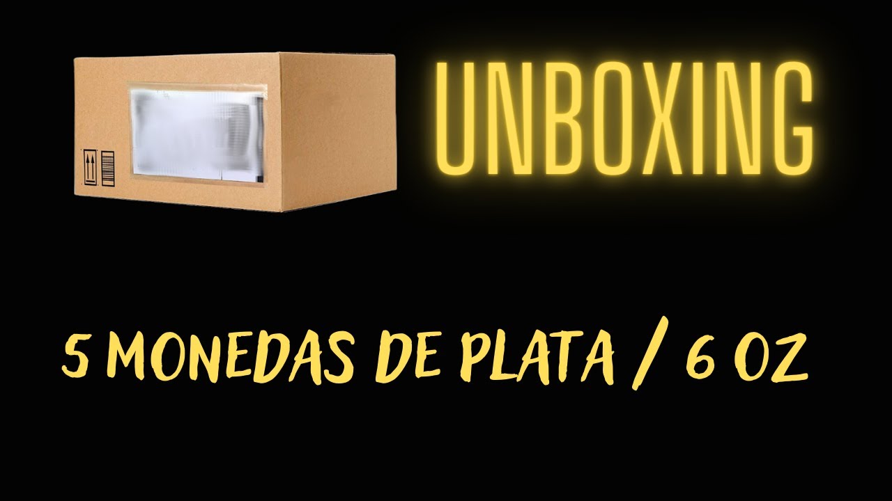 UNBOXING de monedas de plata / silver coins