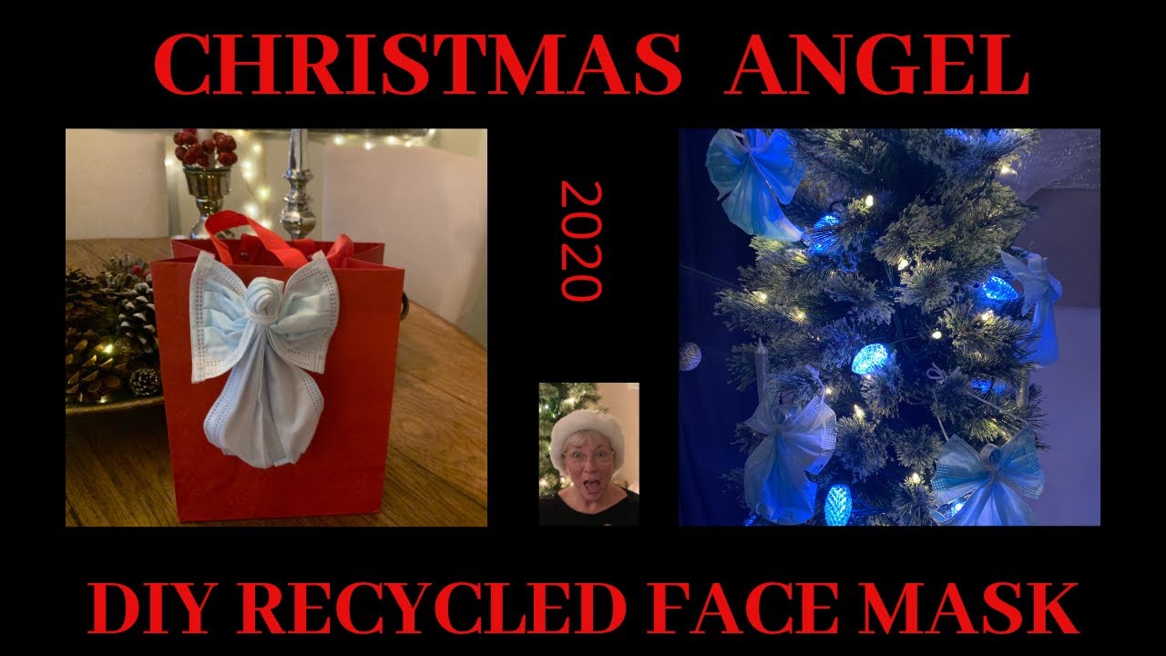CHRISTMAS ANGEL 2022 DIY REUSE FACE MASK