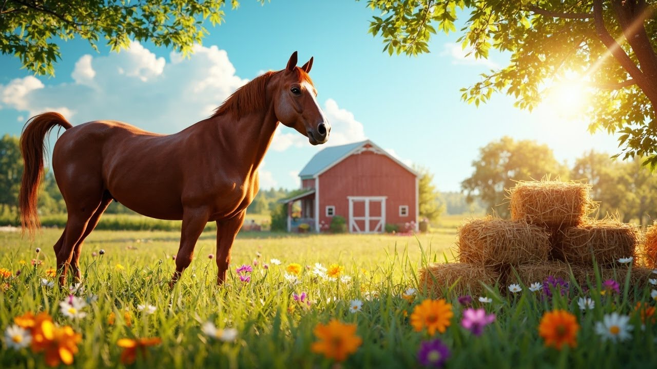 “Corre Cavalo! 🐴🎵 | Canção Divertida para Crianças”