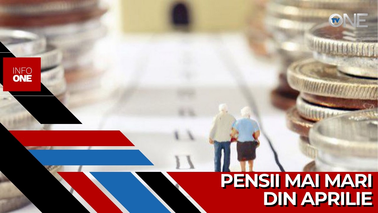 INFO ONE – Pensiile vor fi indexate cu 6%, începând cu luna aprilie