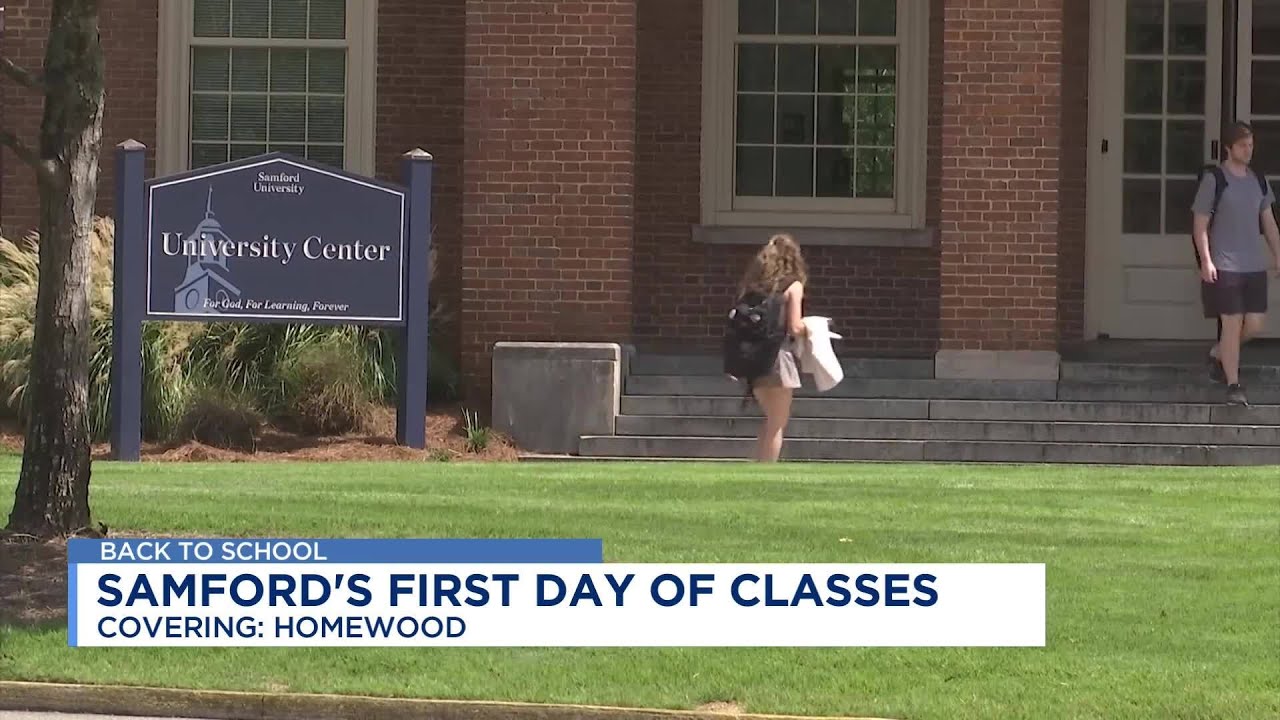 Samford University president discusses the start of a new semester