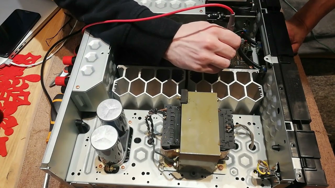Pioneer A-656 Mark2. Od Piotra z Poznania.. Przegląd i naprawa po innym serwisie.