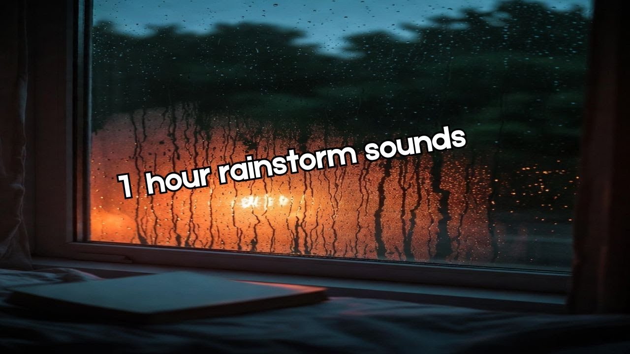 1 hour rainforest thunderstorm to help you sleep