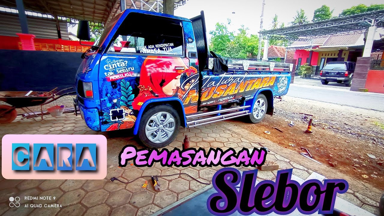 Cara Pemasangan Slebor Spakbor L300