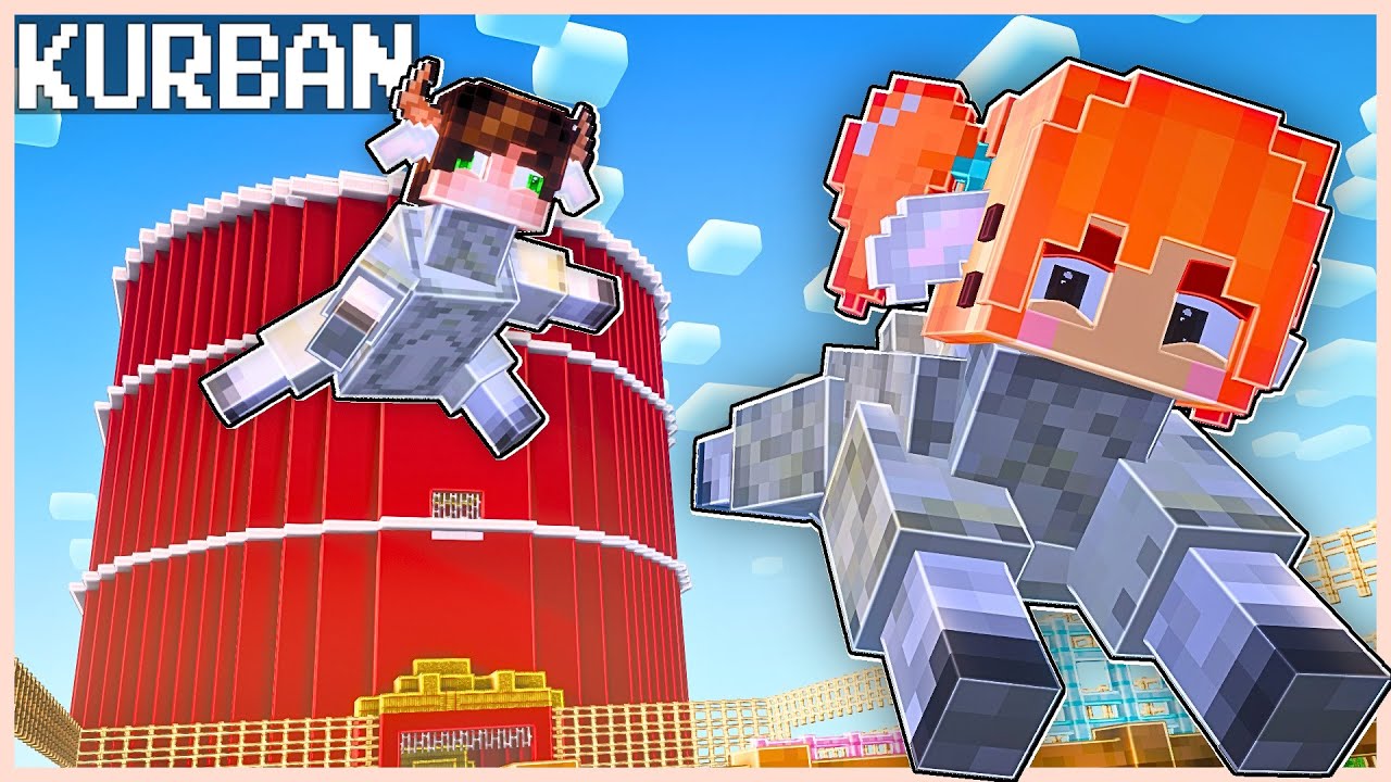 KURBANLIK OLUP KESİLMEKTEN KAÇTIK! Minecraft Kurban Bayramı