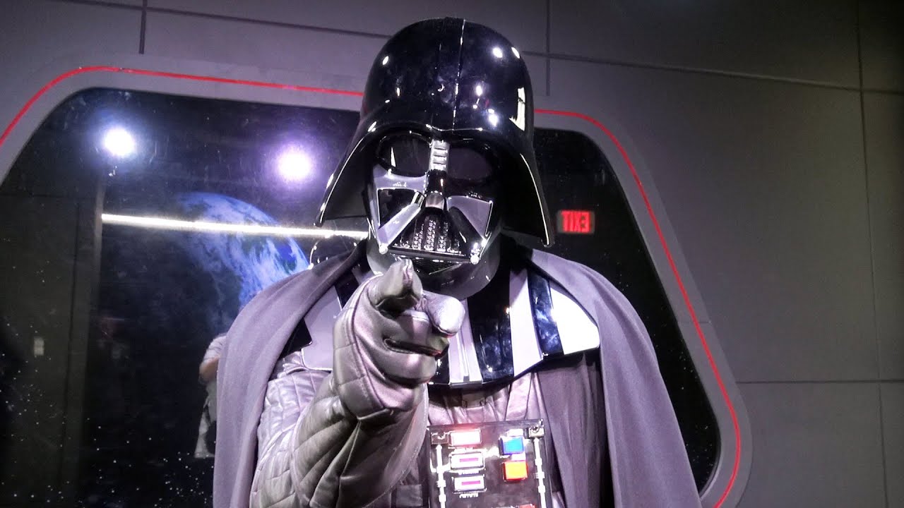 Talking Interactive Darth Vader Meet & Greet at Star Wars Launch Bay, Disney's Hollywood Studios