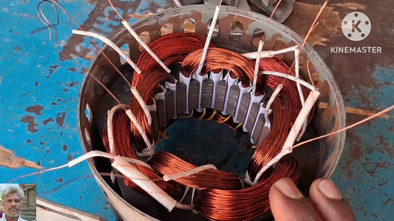 grinder motor winding connection lead wire
