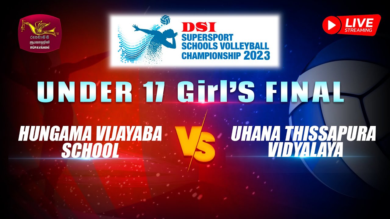 DSI Supersport School Volleyball Championship 2023 | Match 7- Under 17 Girl's | @RooSportss