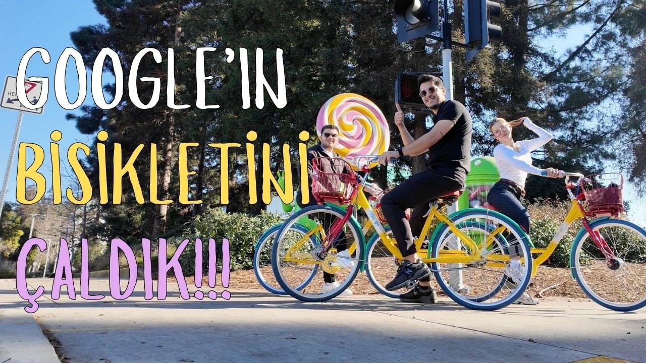 san francisco, apple park , google'ın bisikletlerini çaldık, stanford üniversitesi turu | vlog 27