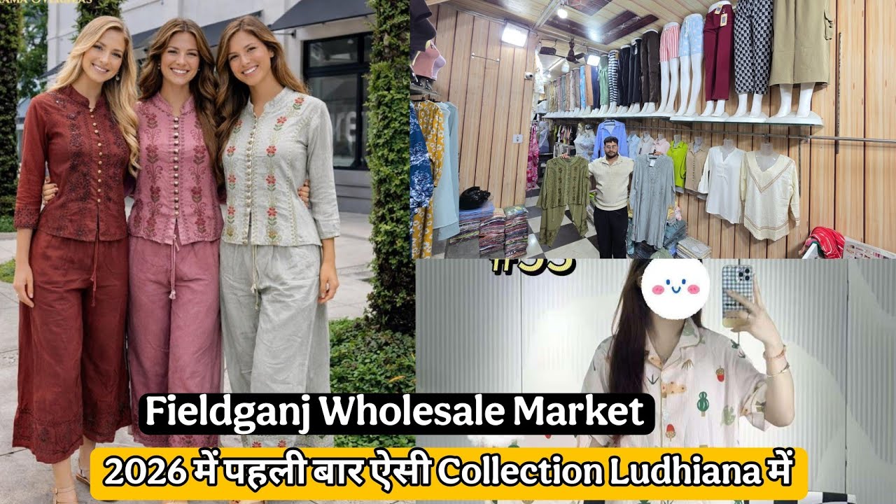 लुधियाना में पहली बार 😍Korean Fabric वाले कपड़ेSonu Redimed Ludhiana Fieldganj Kucha no.9