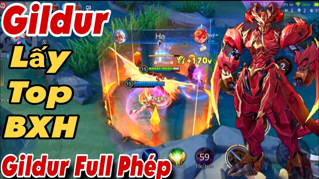 Gildur Full Phép Đã Chính Thức Lên Top BXH Với Lối Chơi Cực Kỳ Khó Chịu Liên Hoàn Choáng