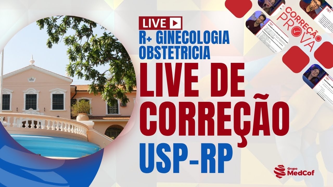 GABARITO USP-RP R+ Ginecologia Obstetrícia | Residência Médica 2026 – Correção da Prova USP-RP R+ GO