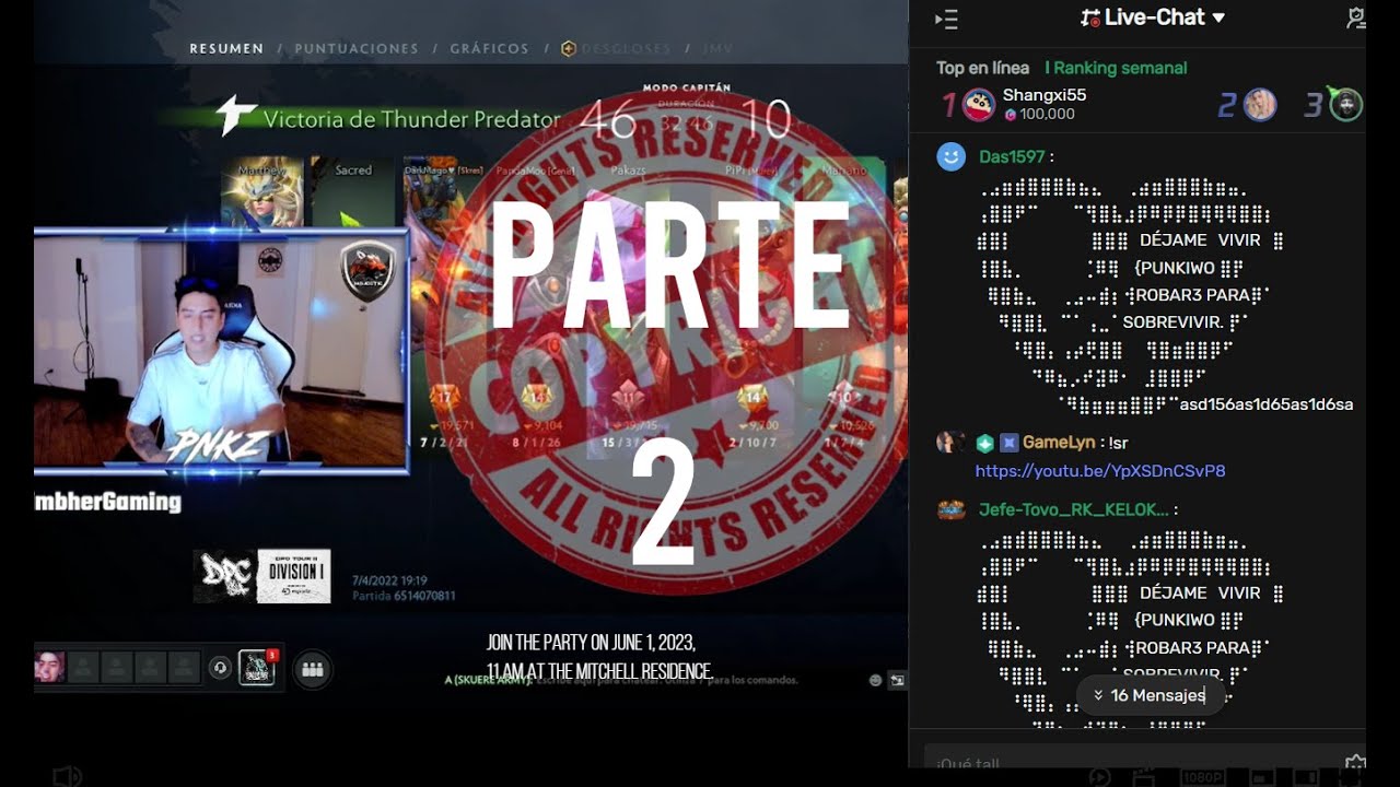 PUNKO PNKZ CUENTA SU VERDAD PARTE 2/ FULL HD 4K + CHAT