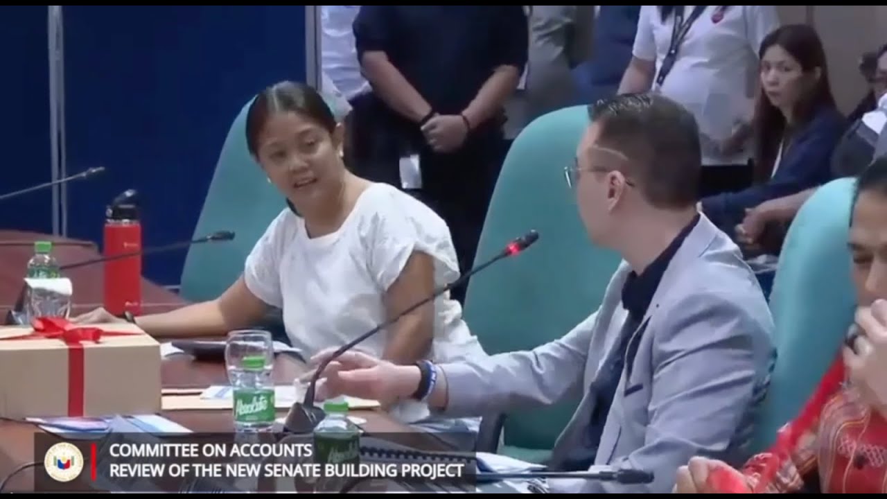 Sen. Alan Peter Cayetano at Sen. Nancy Binay, nagkasagutan sa pagdinig ng Senado kaugnay ng...