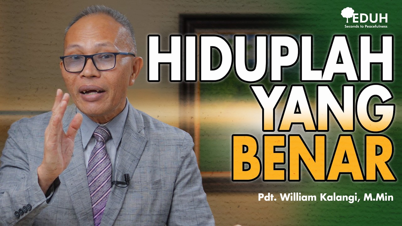 HIDUPLAH YANG BENAR | Renungan Buka Sabat