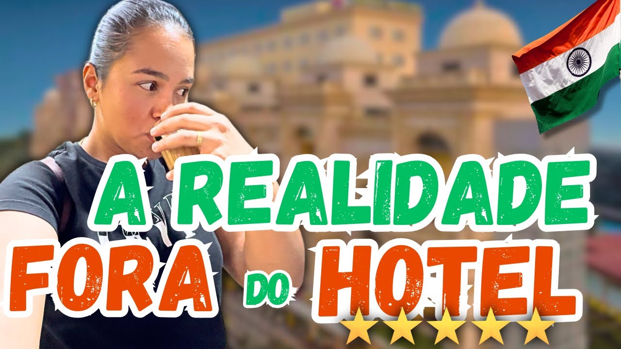 Saí do Hotel 5 Estrelas e Vi o Lado Sombrio da Índia! 🇮🇳