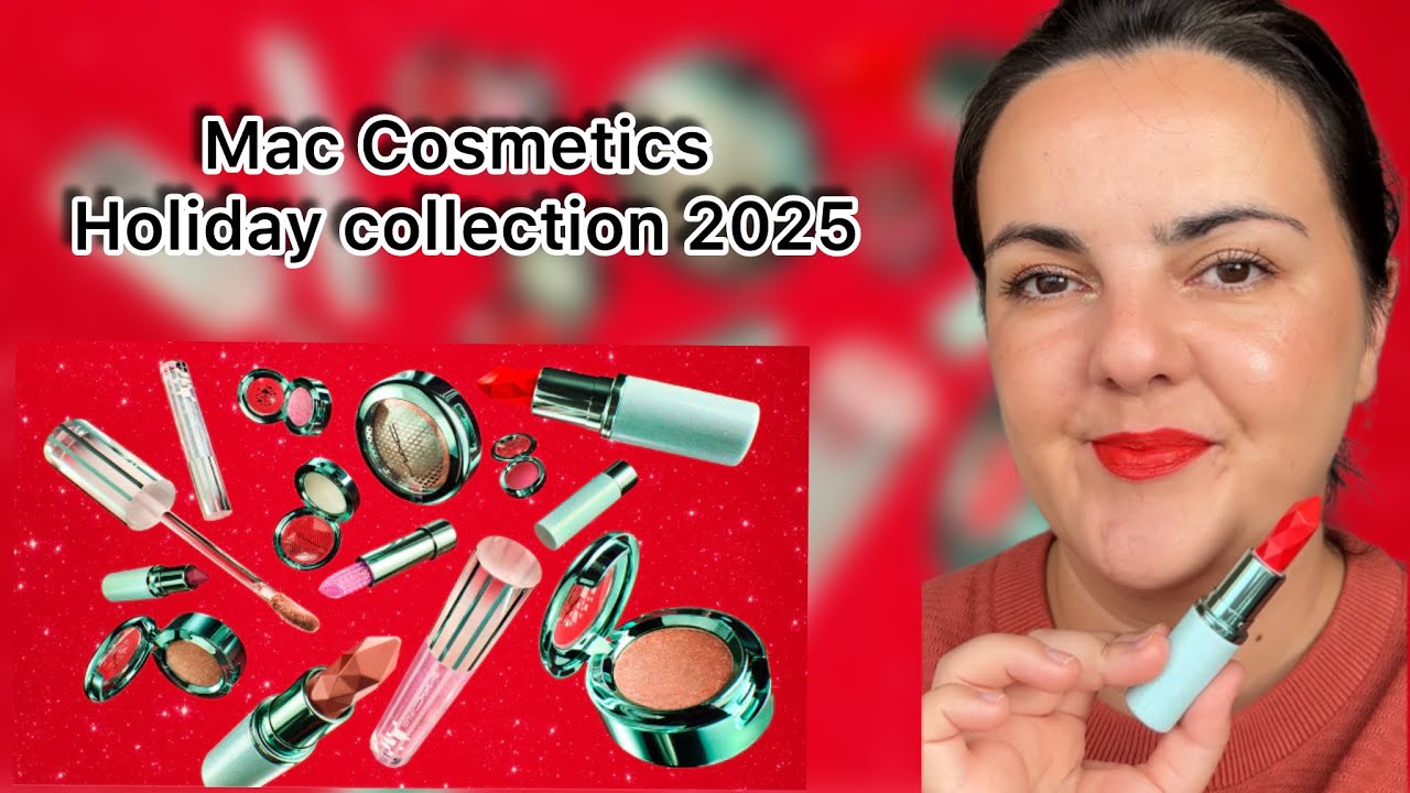 Праздничная коллекция Mac Cosmetics 2025/ Тени для век Jelly Shine/ Хайлайтер Bounce & gleam