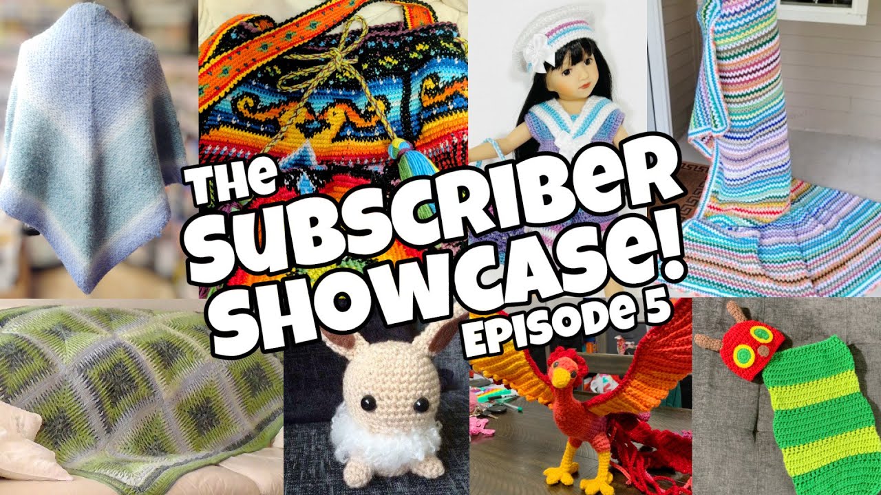 Beautiful Crochet Projects Made By Our Viewers! New Subscriber Showcase (Episode 5) #crochet #yarn