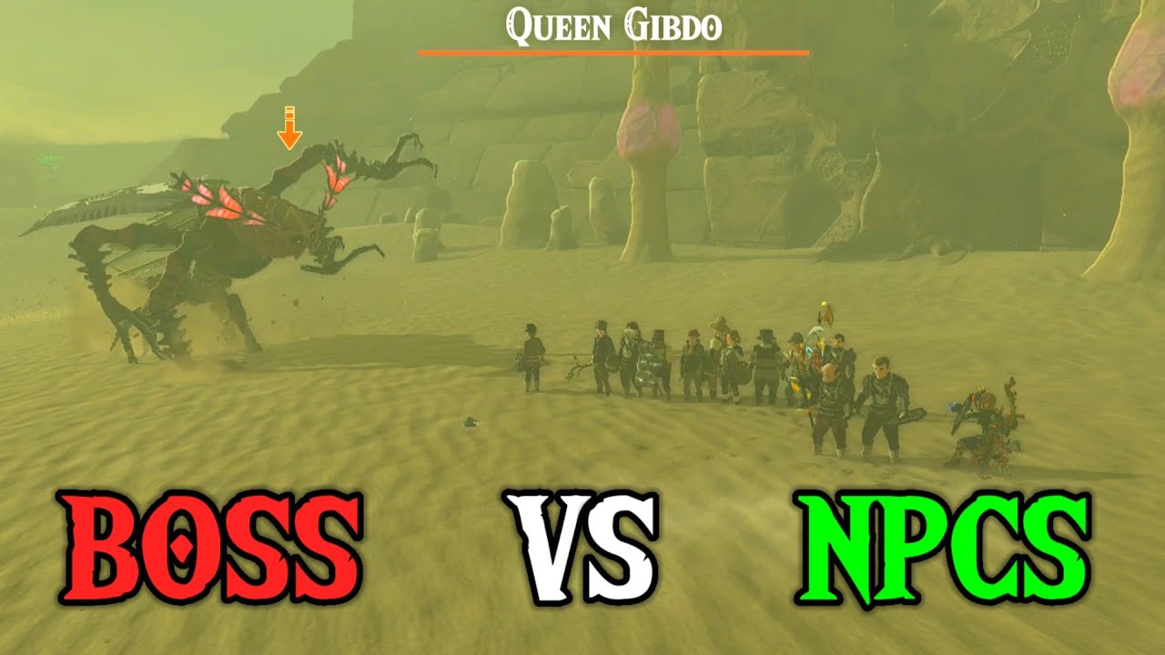 Can NPCs Defeat a DUNGEON BOSS? | Zelda: Tears of the Kingdom