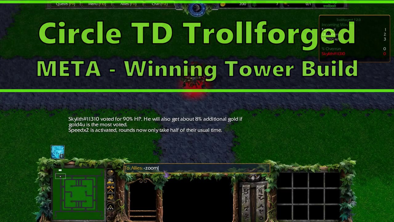 Circle TD Trollforged WIN - META - Winning Tower Build