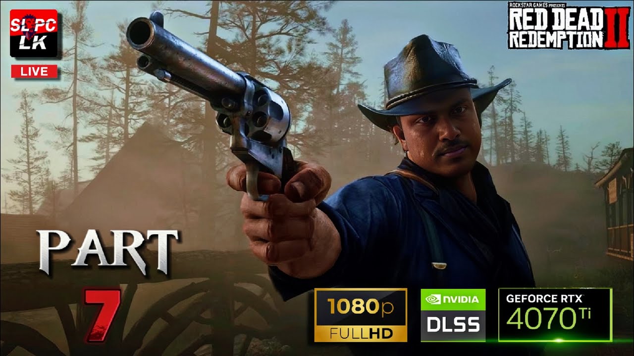 අද තමයි සුපිරි ම වලිය - RDR 2 LIVE 2024 - PART 7 #rdr2