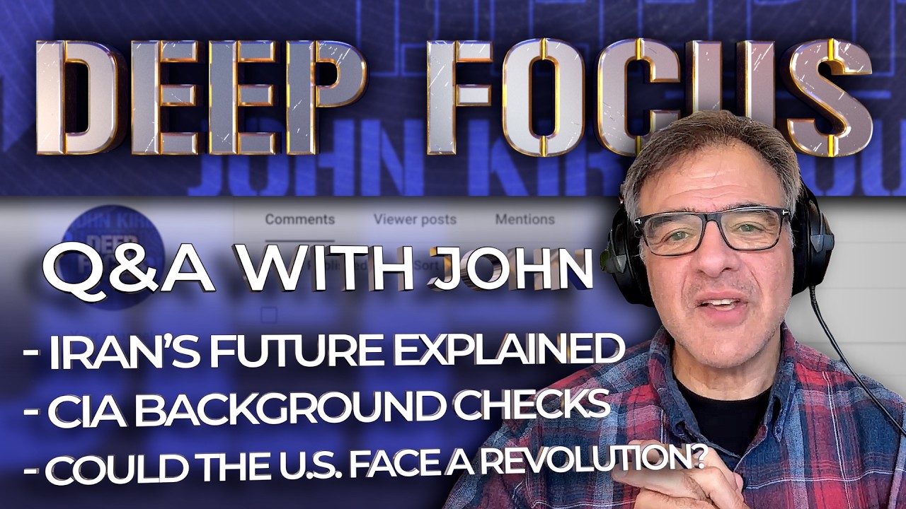 Будущее Ирана: объяснения, проверки ЦРУ, революция в США? | DEEP FOCUS с Джоном Кириаку