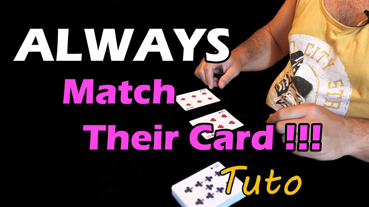 TUTO : Comment CONTRÔLER Le HASARD (Débutant) #cardtrick #magic #tutorial