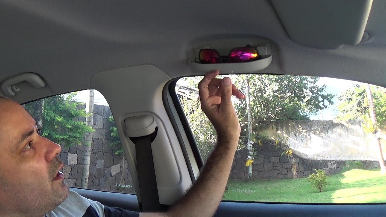 Como Instalar em casa  o porta óculos no Onix