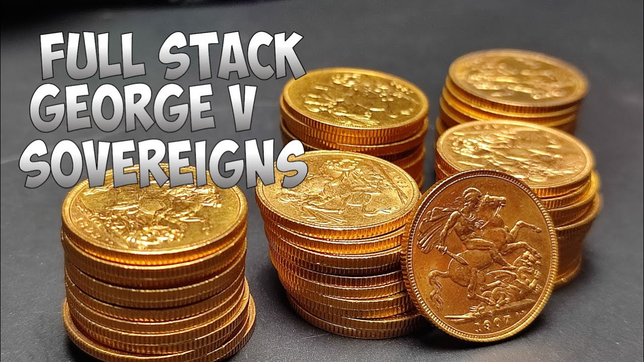 Full Stack of KGV Gold Sovereigns from the 1900s