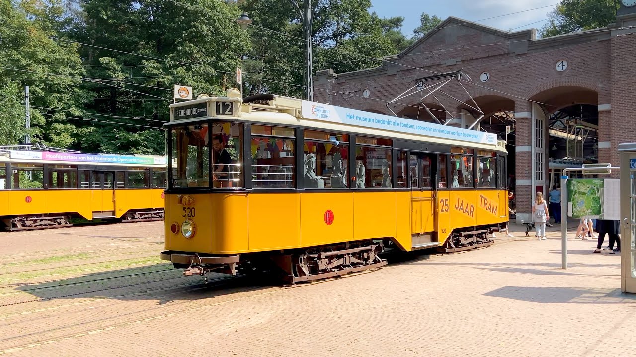 Met de tram door het Nederlandse Openluchtmuseum | Through the Dutch Open Air Museum