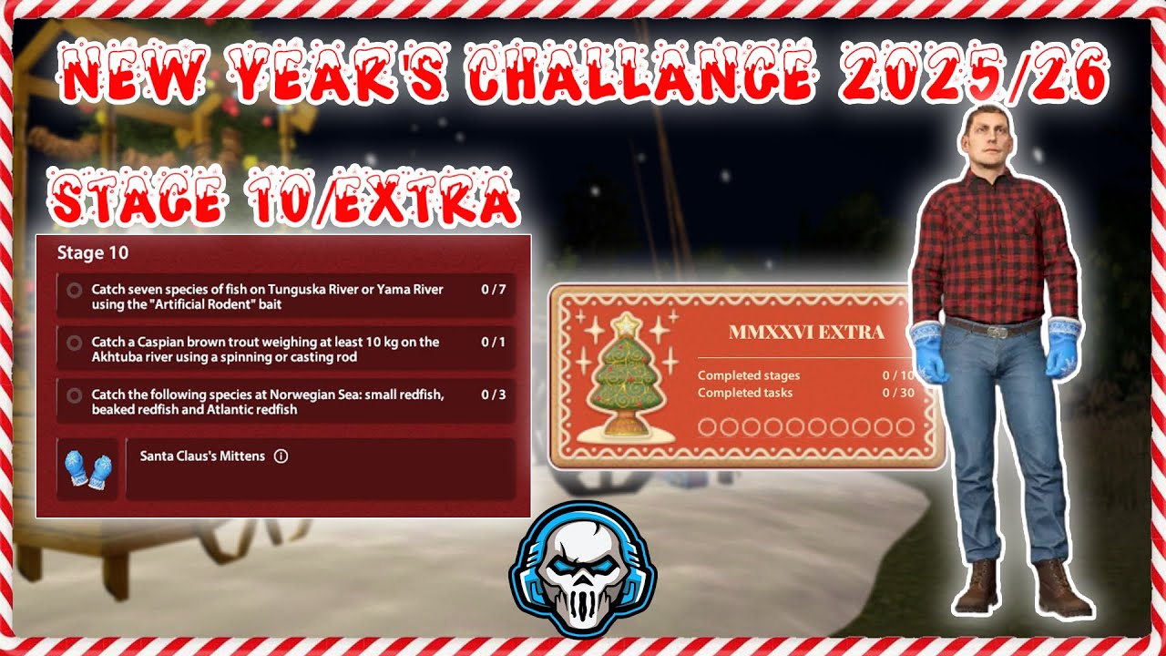 Russian Fishing 4!  MMXXVI - STAGE 10 / EXTRA! NEW YEARS CHALLENGE 2025/2026