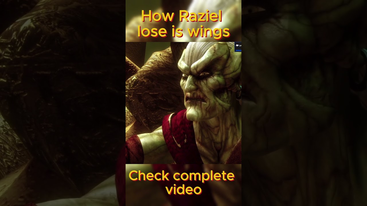 How Raziel lost is wings #short