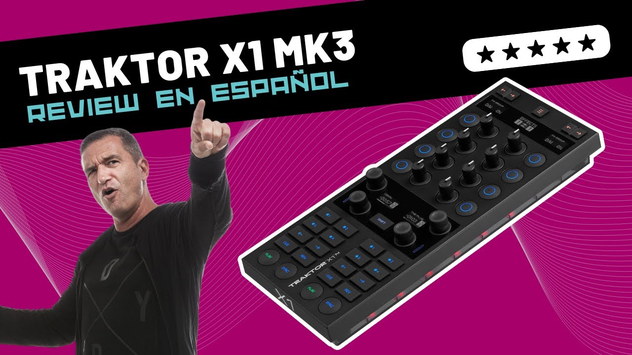Native Instruments TRAKTOR X1 MK3 🇪🇸 Unboxing & Review