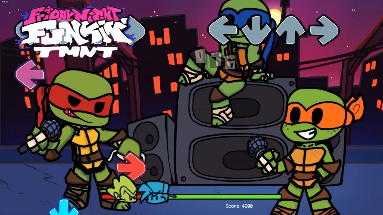 TMNT Meets FNF - Friday Night Funkin Mod