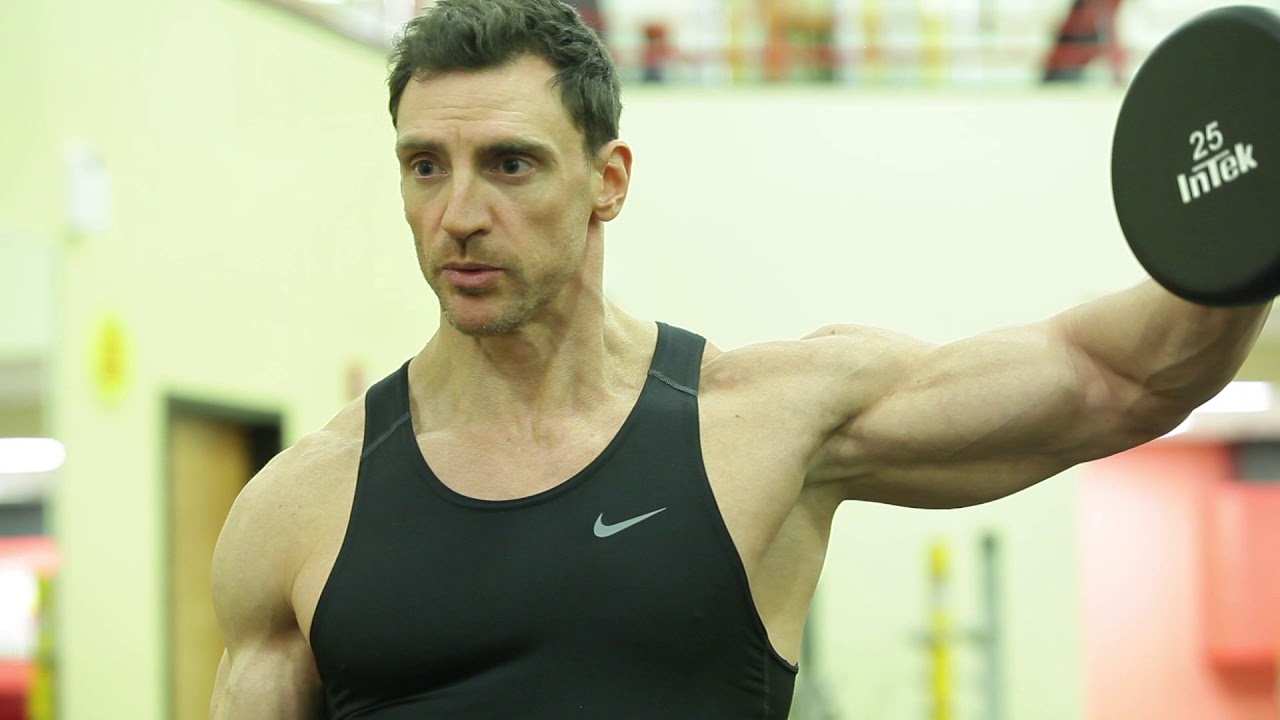 Shoulder Workout. How to Get Bigger Shoulders with Side Laterals. Vicsnatural