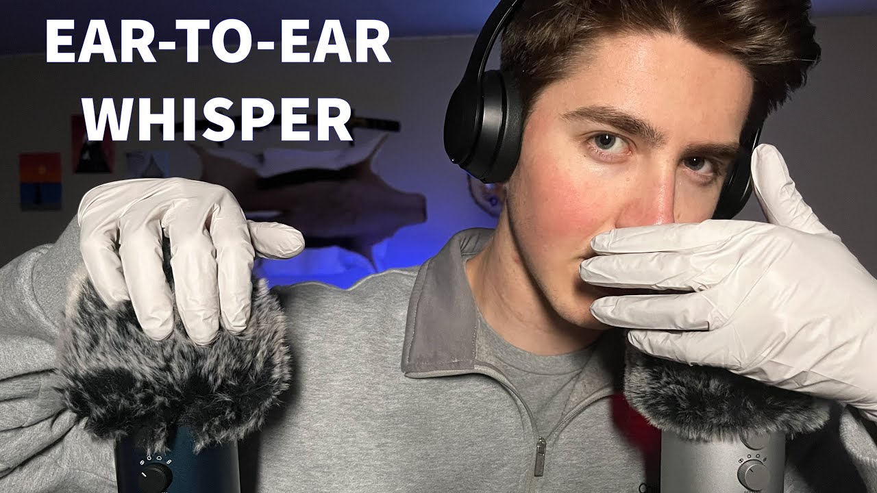 ASMR Close Deep Ear Attention | Whispering Ear to Ear