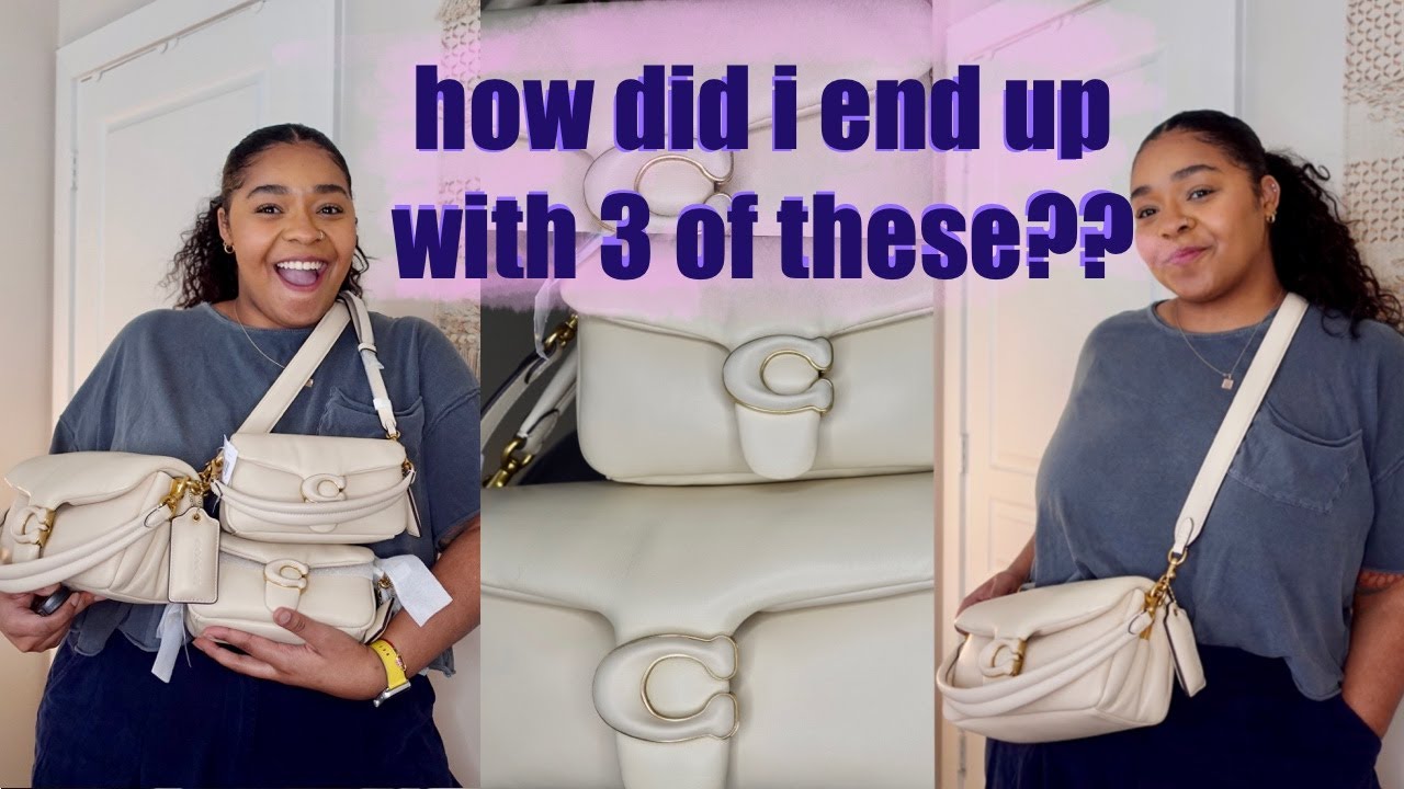Coach Pillow Tabby 18 and 26 | What actually fits