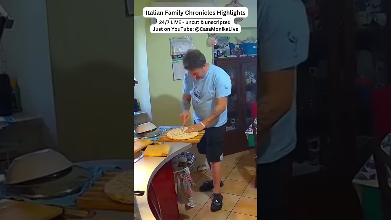The Realest Family Live Stream - Dario's Focaccia Burns 🥵 #livefamily