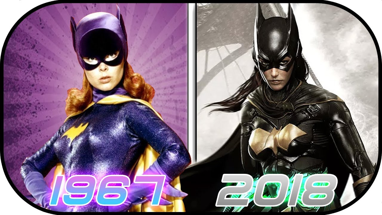 EVOLUTION of Batgirl & Batwoman in Movies, Cartoons, TV (1967-2018) Batman Batgirl Justice League
