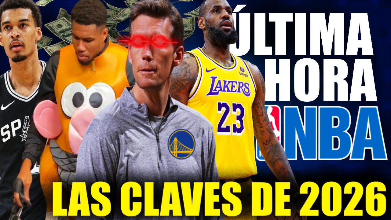 Lebron Giannis Warriors Wembanyama Clippers Lakers y MAS🚨💣 LAS CLAVES DE LA AGENCIA LIBRE NBA 2026