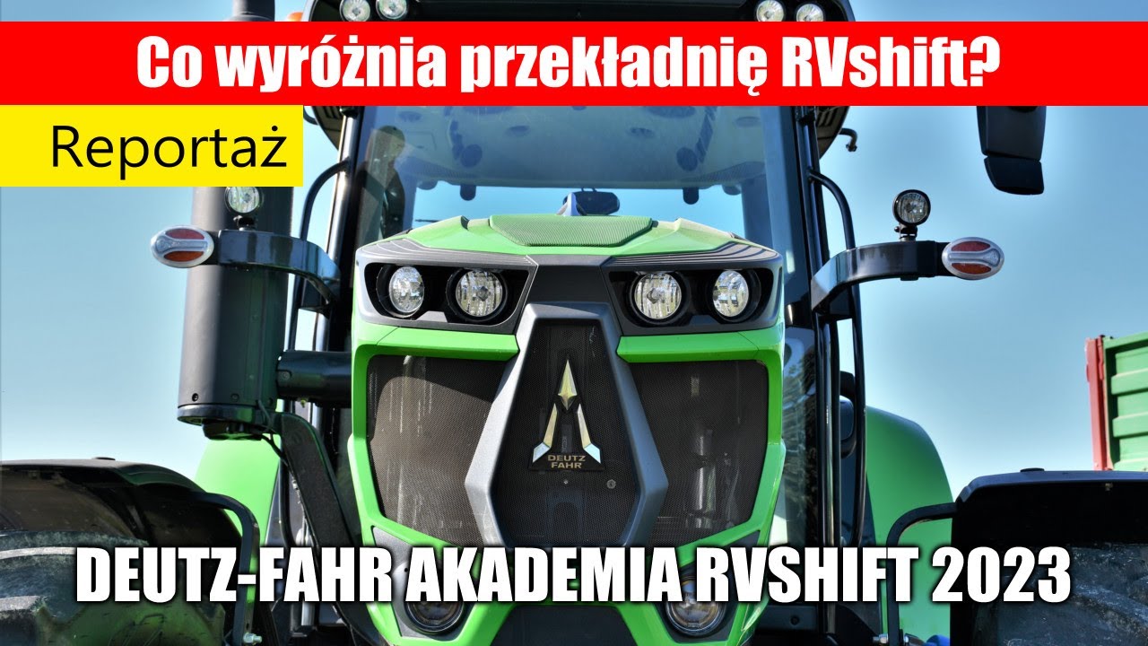 Co wyróżnia przekładnię Deutz-Fahr RVshift?