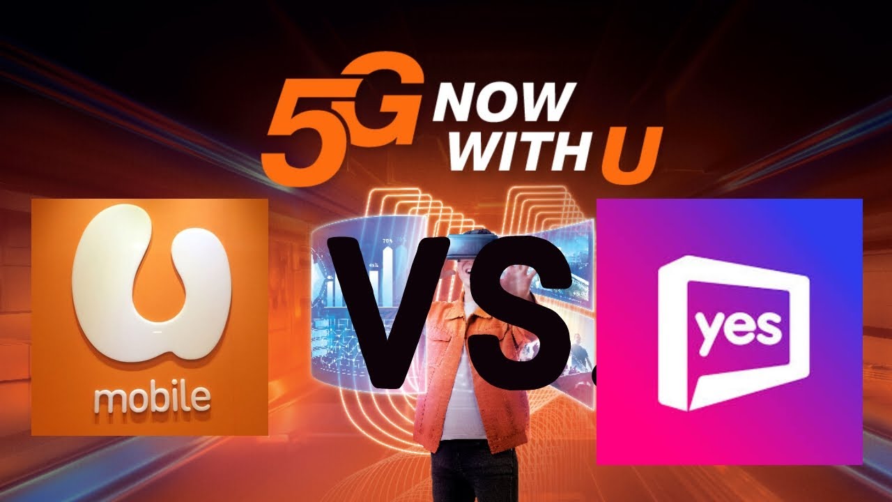 [4K] U MOBILE VS YES 5G INTERNET SPEED TEST 27052023