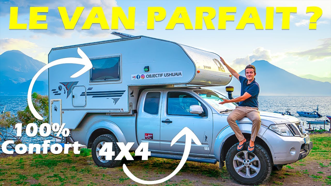 VAN TOUR | Présentation de notre VAN 4X4 (pick-up + cellule Tischer) !